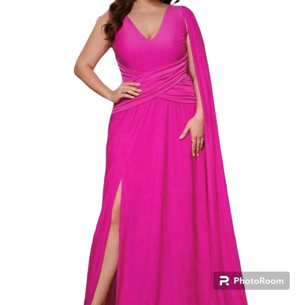 Pink Evening Prom Dress